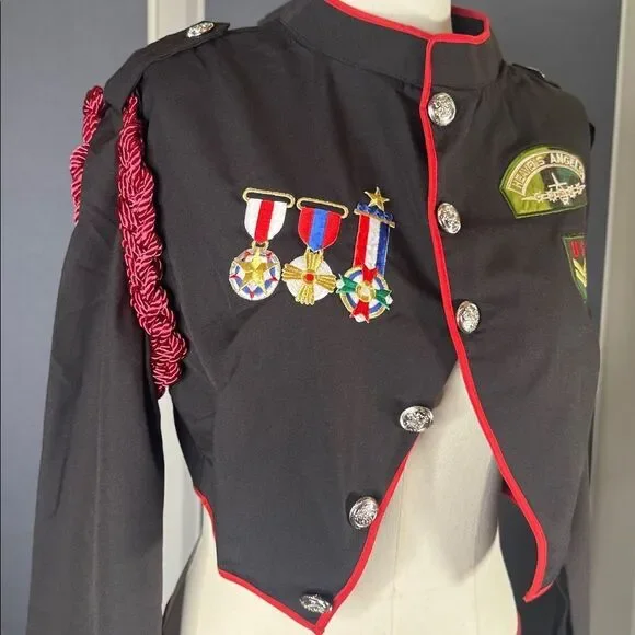 Leg Avenue Black Sexy Trooper Uniform Costume Halloween Cosplay Size L NEW *READ - Picture 3 of 14